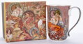 Porcelánový hrnček Alfons Mucha 