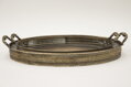 Vintage Antique podnosy s patinou