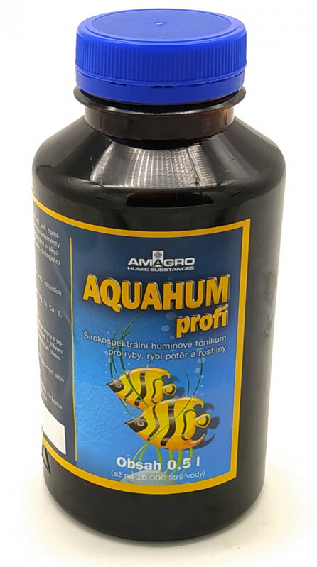 Aqua Hum 500ml Huminový prípravok pre 10.000L vody Aqua Hum 500ml Huminový prípravok pre 10.000L vody