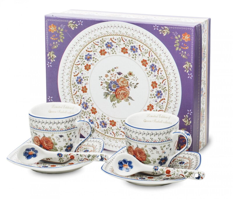 Porcelánový set Expresso Queen Isabell collection