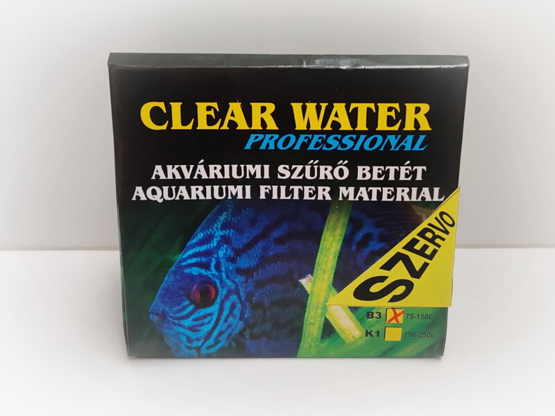 Szat Clear Water Szervo B3 für 30L-75L 20x13cm +Protein Filter Technologi