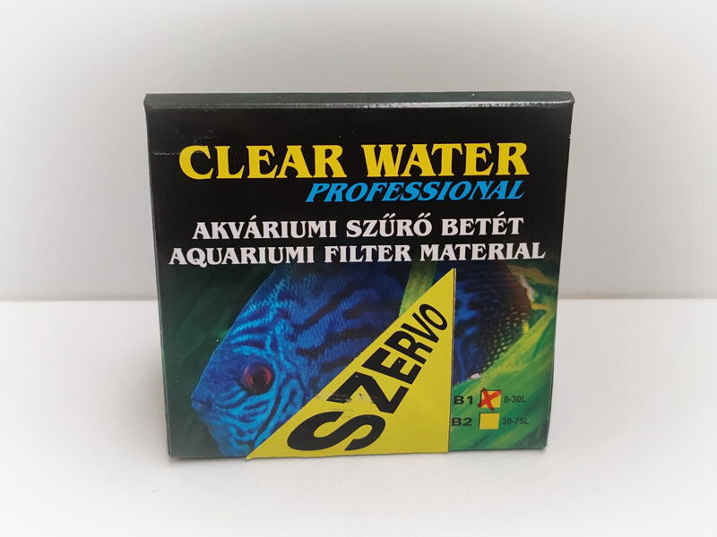 Szat Clear Water Szervo B1 für 0-30L 7x13cm +Protein Filter Technologi